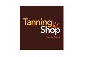 The tanning shop logo